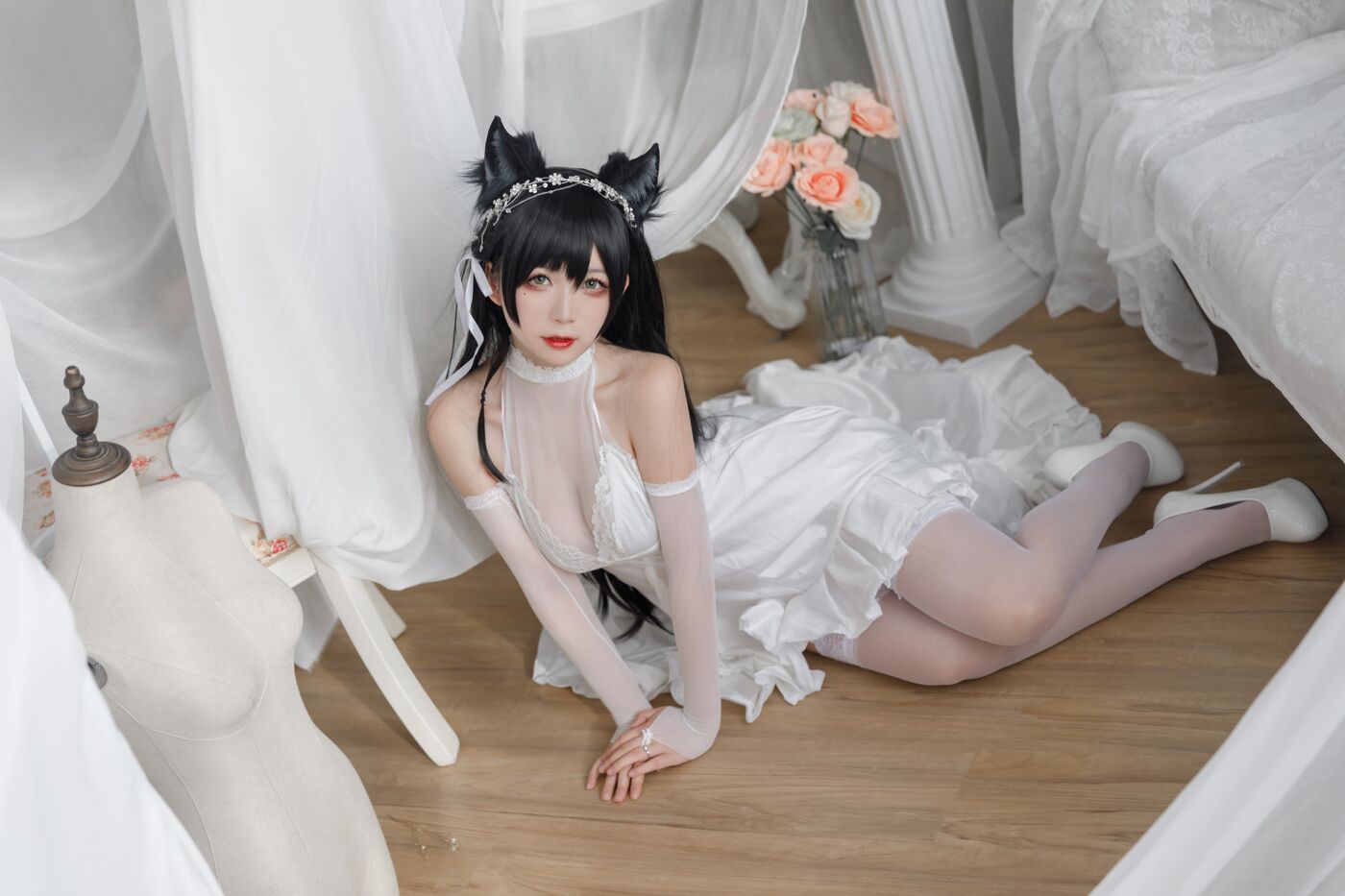 樱落酱 NO.016 爱宕花嫁[19P]插图5